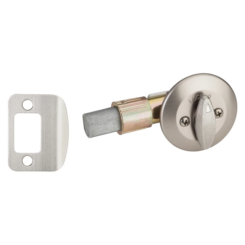 One-sided Deadbolt Satin Nickel, Grade 3 Security, Model 663-15