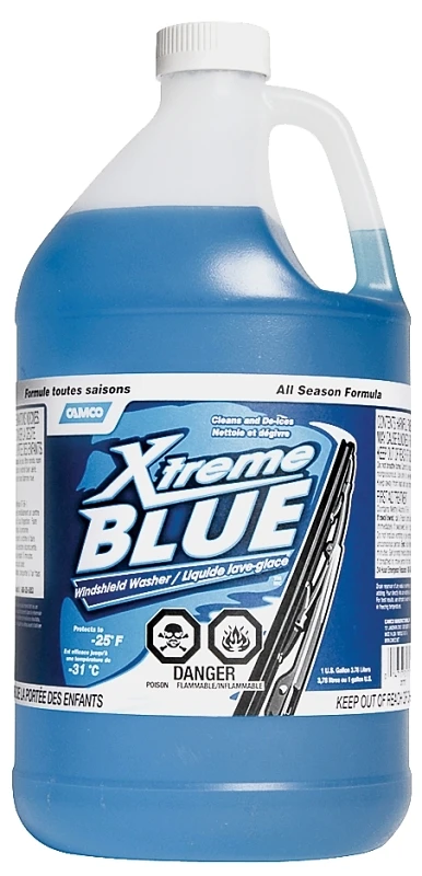 Xtreme Blue 92506 Windshield Washer Fluid, 1 Gallon - All Season Use