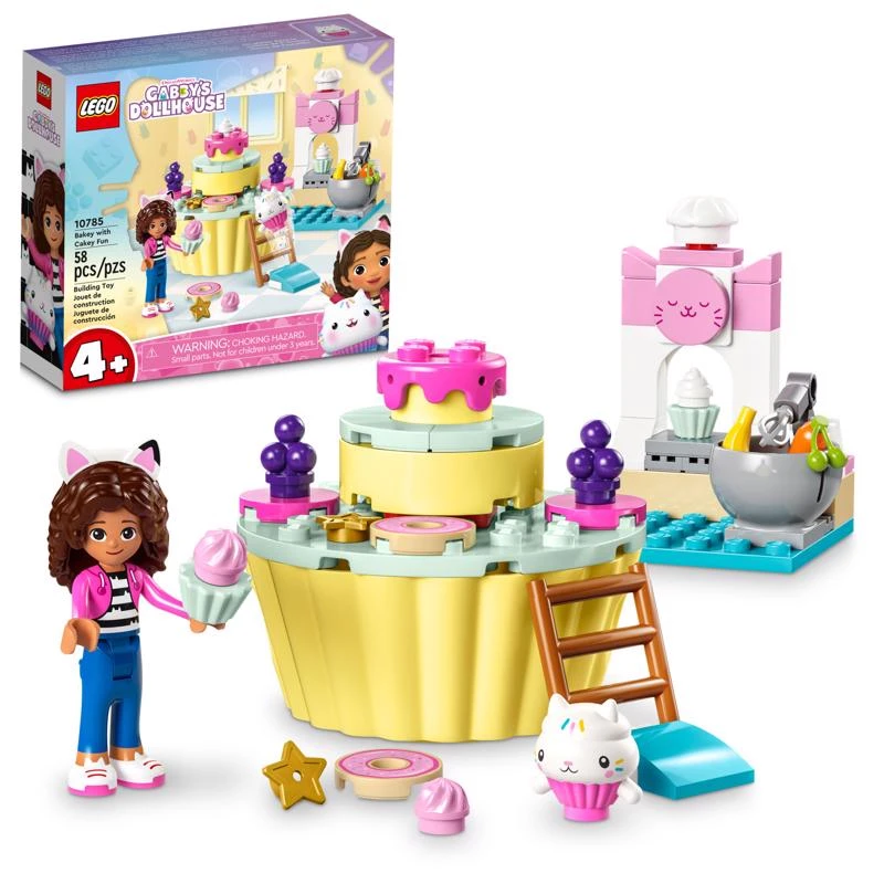 Dreamworks Bakey With Cakey Fun Toy Plastic Multicolored 58 Pieces Model 10785
