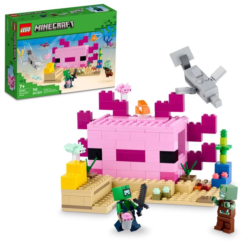 The Axolotl House Building Kit Model 21247 For Ages 7 And Up