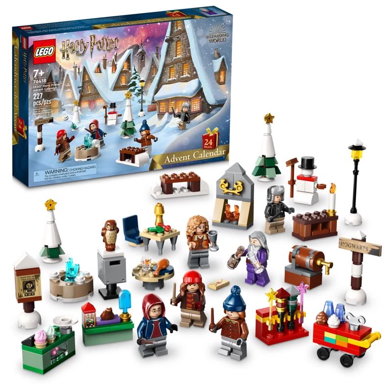 Harry Potter Advent Calendar Multicolored 334 Pieces Model 76418