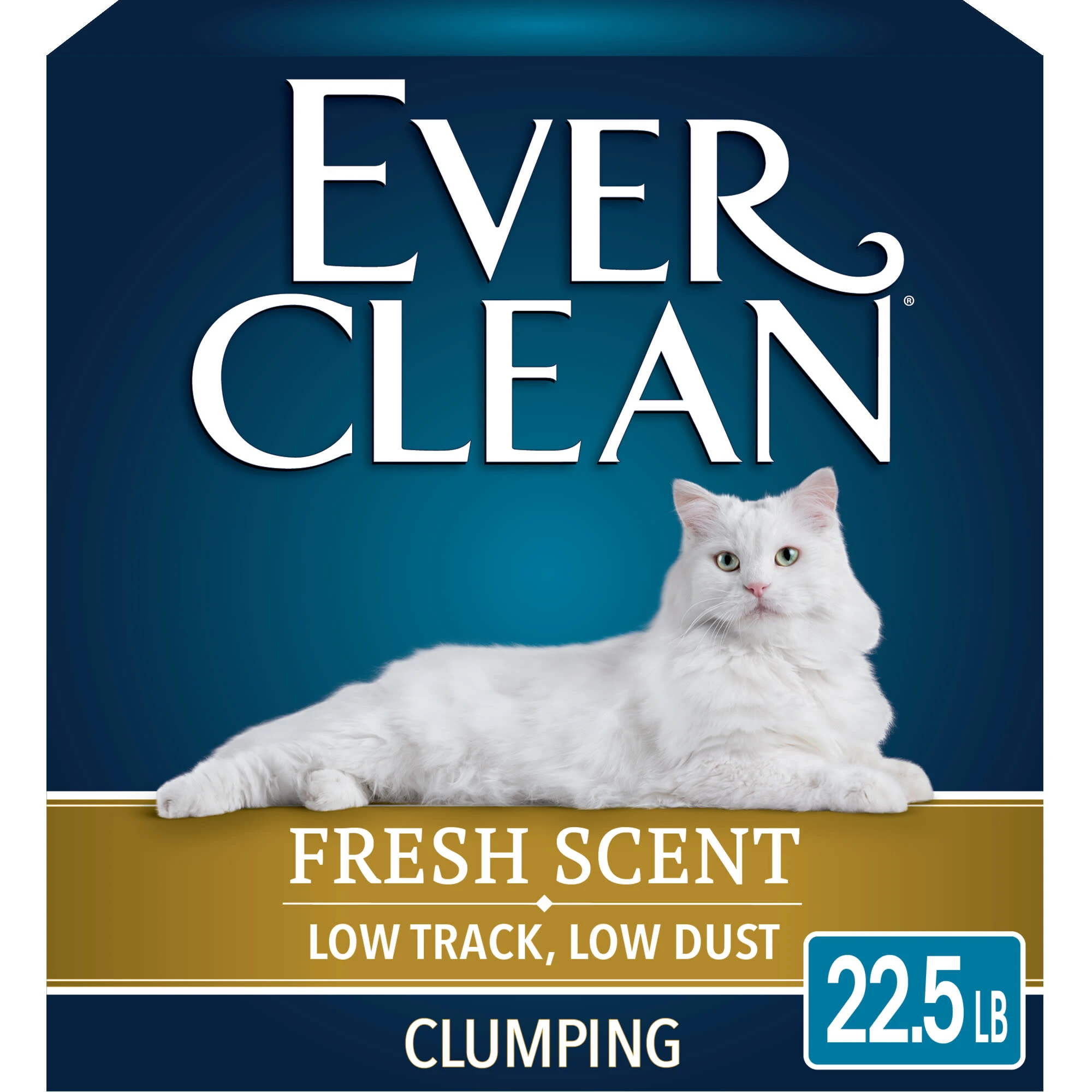 Fresh Scent Super Premium Low Tracking Clumping Cat Litter 22.5 Lbs