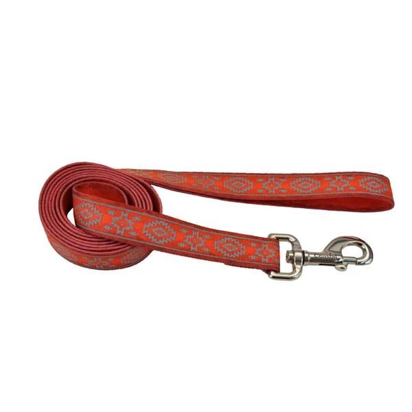 Coastal 5/8"x 6' Lazer Brite Patterned Leash