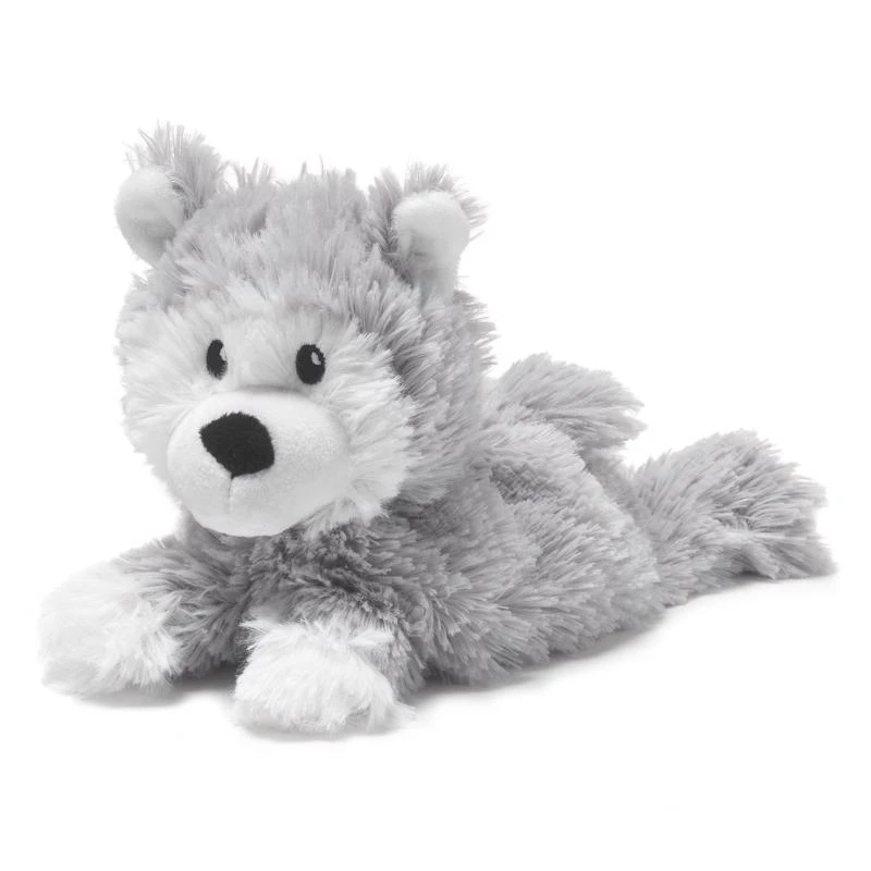 Plush Gray Husky Stuffed Animal 6.5 In - Perfect For Ages 1.5 And Up