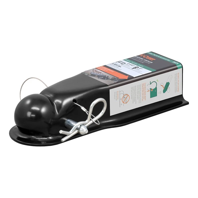 Quickpin 25471 No-latch Trailer Coupler, 3500 Lb Capacity, 2 In Ball