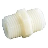 Nylon Hex Pipe Nipple, 3/8 In. MPT