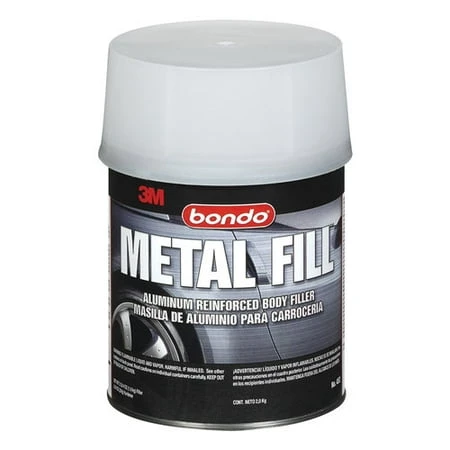 Bondo Aluminum Reinforced Metal Filler, 1 Quart For Durable Repairs