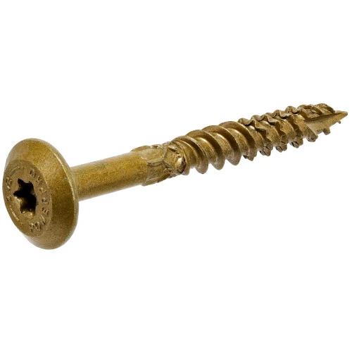 Structural Lag Screws 5/16" X 4" - 40 Pieces, Corrosion Resistant