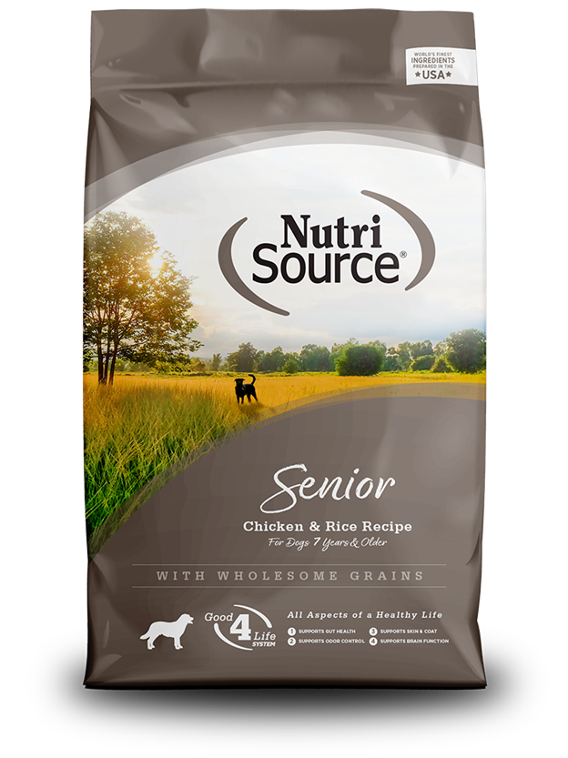 Nutriso Senior Dog Food 1.5 Pound Bag For Healthy Aging