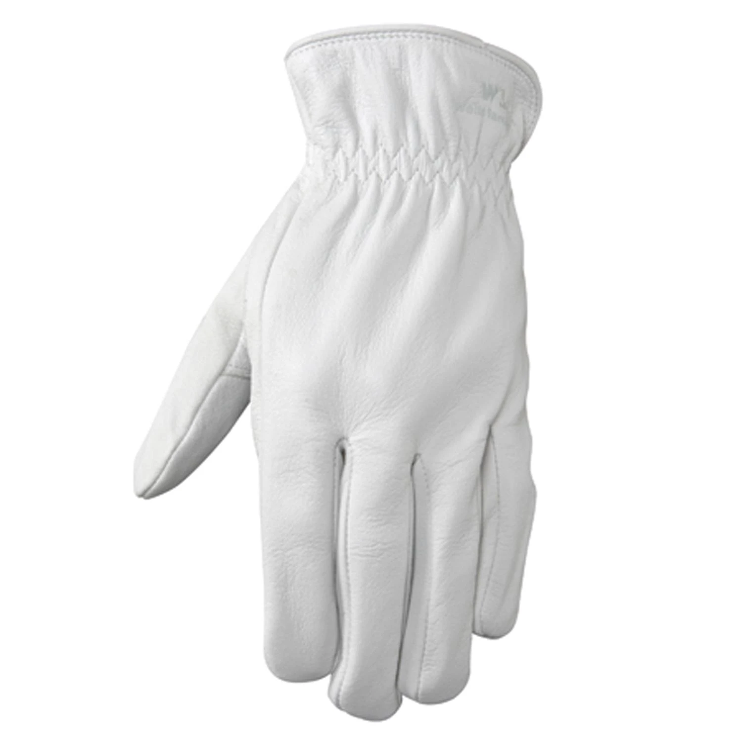 M Goatskin Leather Driver Gloves - Pearl Gray - Model 1720m