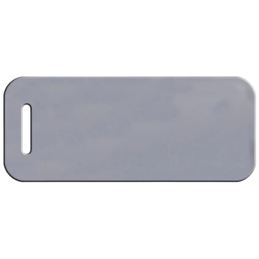Chrome Engravable Luggage Tag For Personalization And Travel