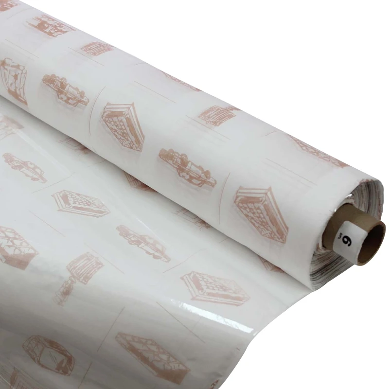 Shelf Liner, 120 Feet Long, 54 Inches Wide, 6 Gauge Thick, Clear Vinyl