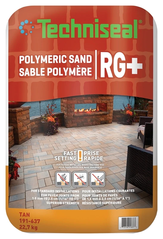 Rg+ Polymeric Jointing Sand 22.7kg Tan For Pavers And Natural Stones