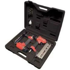Pneumatic 18 Gauge 2 Inch Brad Nailer And Stapler Combination Kit