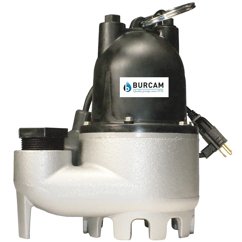 1/3 Hp Heavy-duty Cast Iron Sump Pump With Piggyback Tether Float Switch