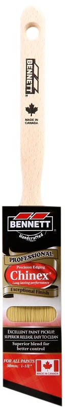 1-1/2 Inch Chinex Blend Bristle Paint Brush With Copper Ferrule