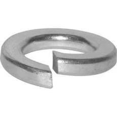 Spring Lock Washer 5/16 Inch Zinc Coated Steel - Model Slwz516mr