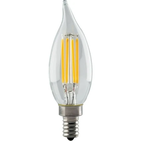 5W 40 Watt Equivalent Warm White Ca11 Candelabra Led Decorative Light Bulb S21296