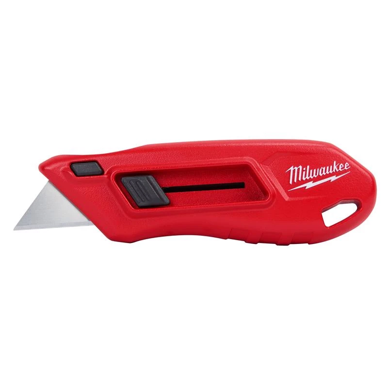 5 Inch Compact Sliding Utility Knife With Lockable Blade And Durable Design