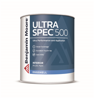 Spec Reg 500 Interior Eggshell Finish Paint - Premium Quality, Low Odor, 1 Gallon