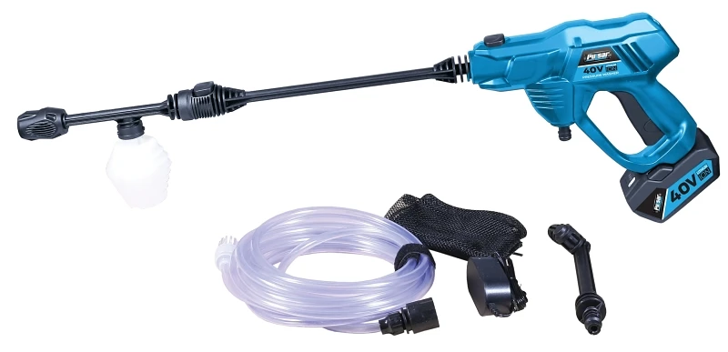 40v Lithium-ion Pressure Washer Kit With Battery And Accessories