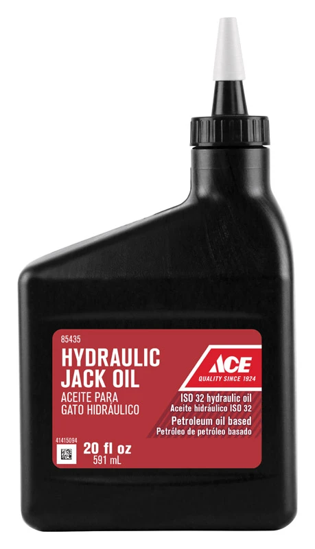 Hydraulic Oil 20 Ounce Bottle - High Performance Fluid For Hydraulic Systems