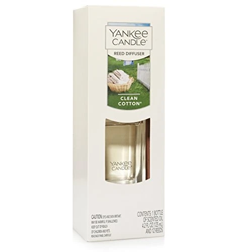 Reed Diffuser, Clean Cotton Scented Home Fragrance