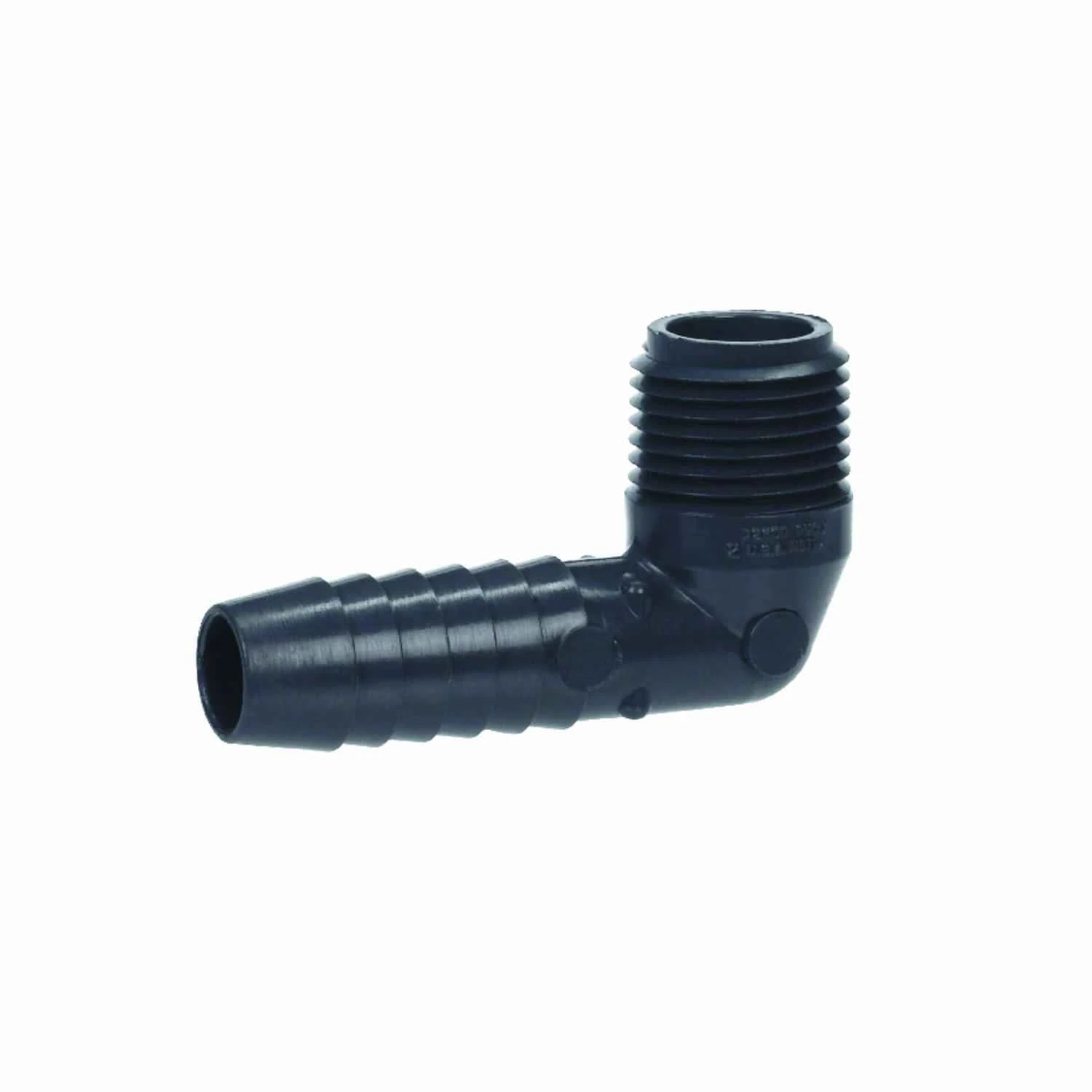 Schedule 40 1/2 Inch Insert X 1/2 Inch Diameter Mpt Pvc Elbow Fitting