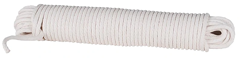 Solid Braided Cotton/polyester Sash Cord 3/8 Inch Diameter 100 Feet Length