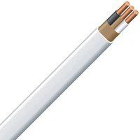 Nm-d-90 14/2 Non-metallic Building Wire, 50 Meters, White