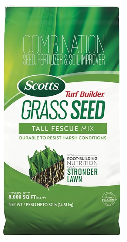 Tall Fescue Grass Seed 32 Pound Bag For Lush Lawns
