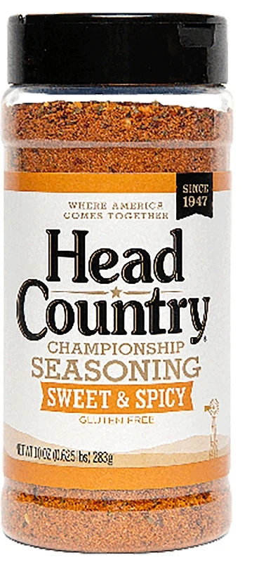 Sweet and Spicy Championship Barbecue Seasoning, 10 Ounce Bottle