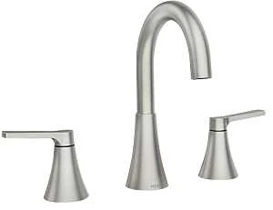Mikah 2 Handle Lavatory Faucet Brushed Nickel 84312srn