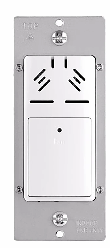 Humidity Sensor And Fan Control, 120 Vac, 15 A, Model Hdfs3p1-w-l