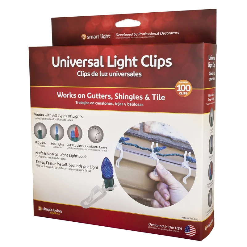 Light Clips, 100-Ct.