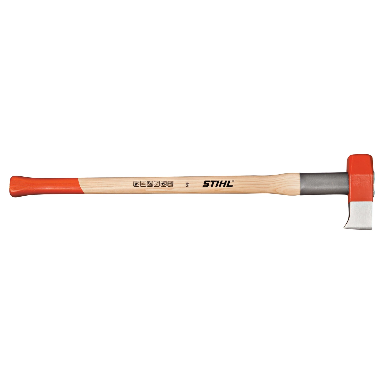 Pro Splitting Wood Maul Replacement Handle - Durable American Hickory With Steel Sleeve