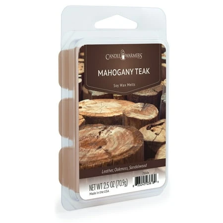 2.5 Ounce Classic Fragrance Wax Melt In Mahogany Teak