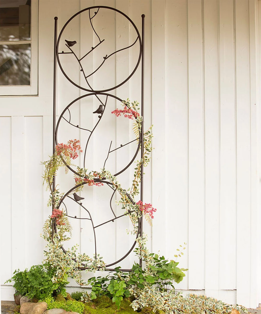 CIRCLE OF BIRDS TRIO TRELLIS