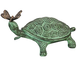 14 Inch Turtle Garden Statuary For Outdoor Decor