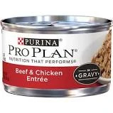 Pro Plan Beef & Chicken Entree Cat Food 3 Ounce Can