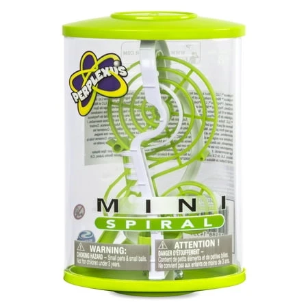 Mini Spiral 3d Sculptural Portable Maze Game - Fun For All Ages
