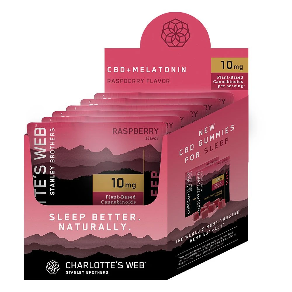CHARLOTTE'S WEB Hemp Infused SLEEP Gummies 10MG 6CT