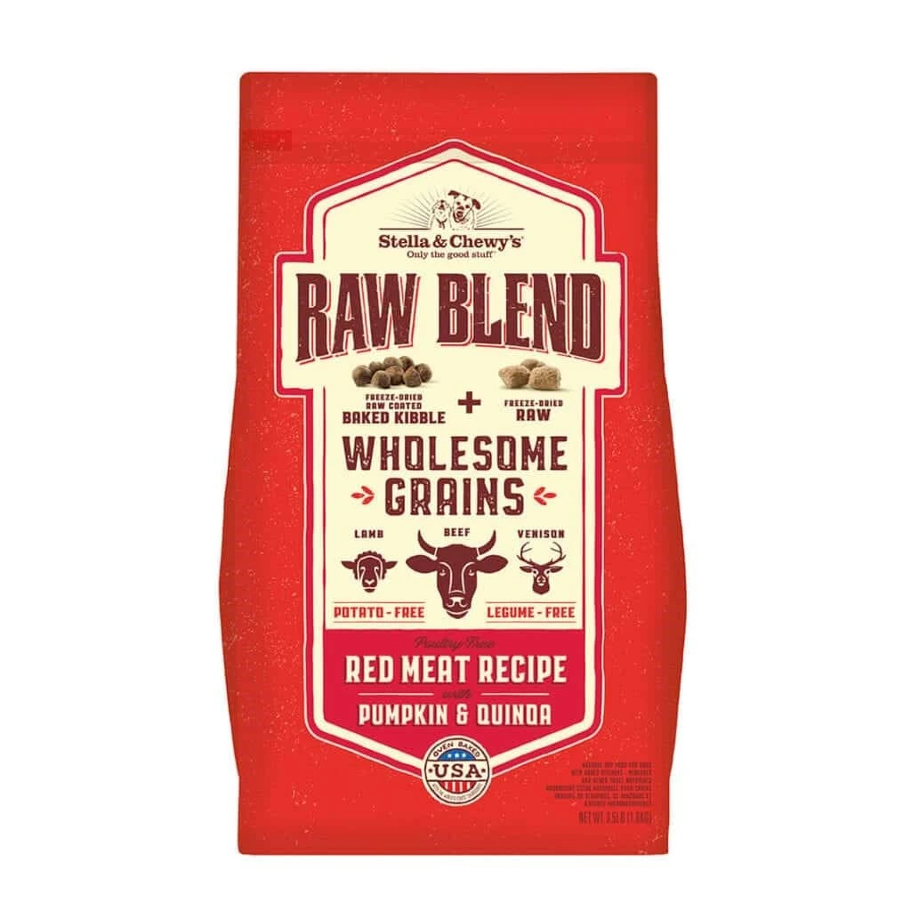 84037020 3.5 Pounds Wholesome Red Meat Dog Raw Blend