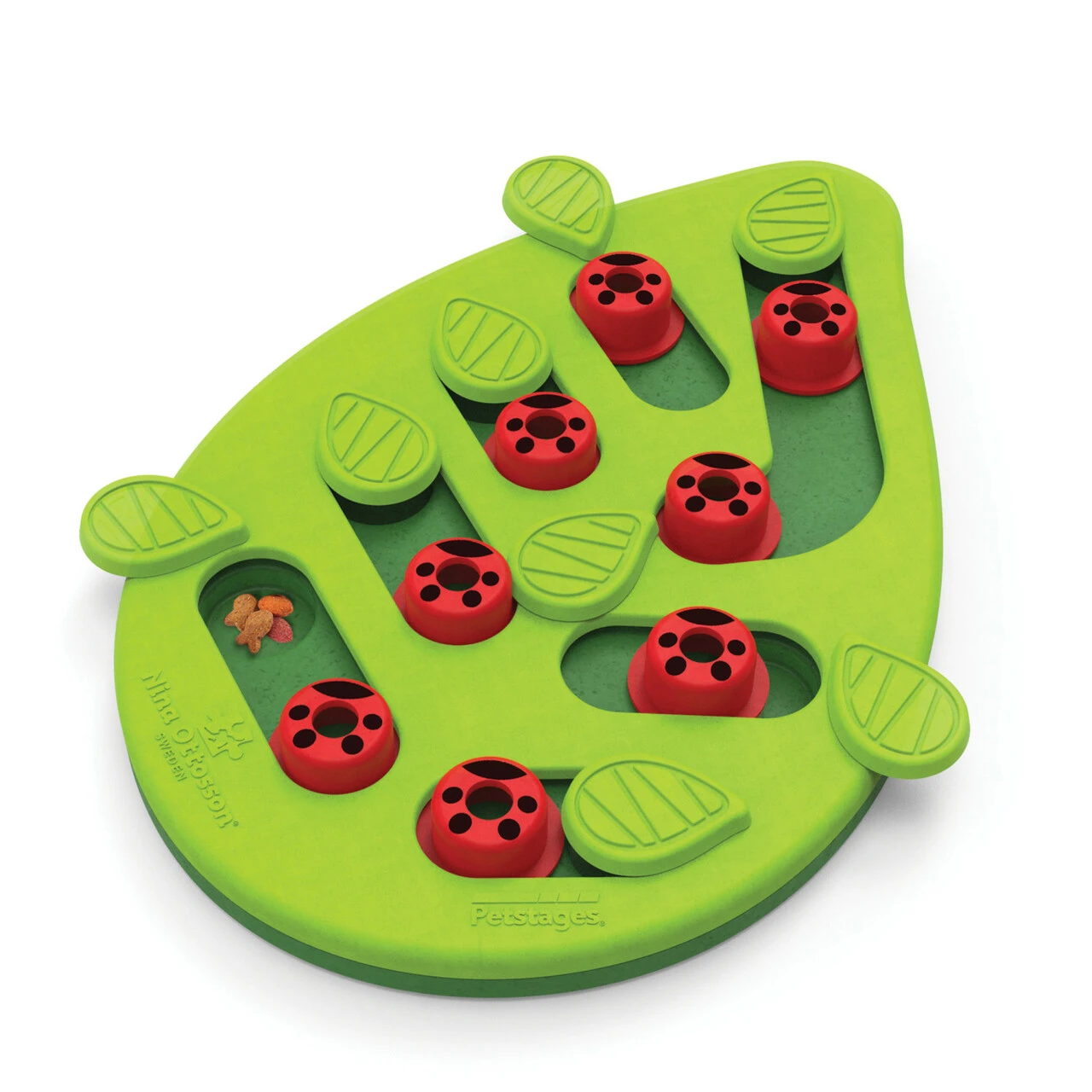 Buggin' Out Intermediate Puzzle Game & Play Cat Toy, Green