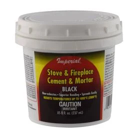 8-ounce Stove And Fireplace Cement For High-temperature Repairs