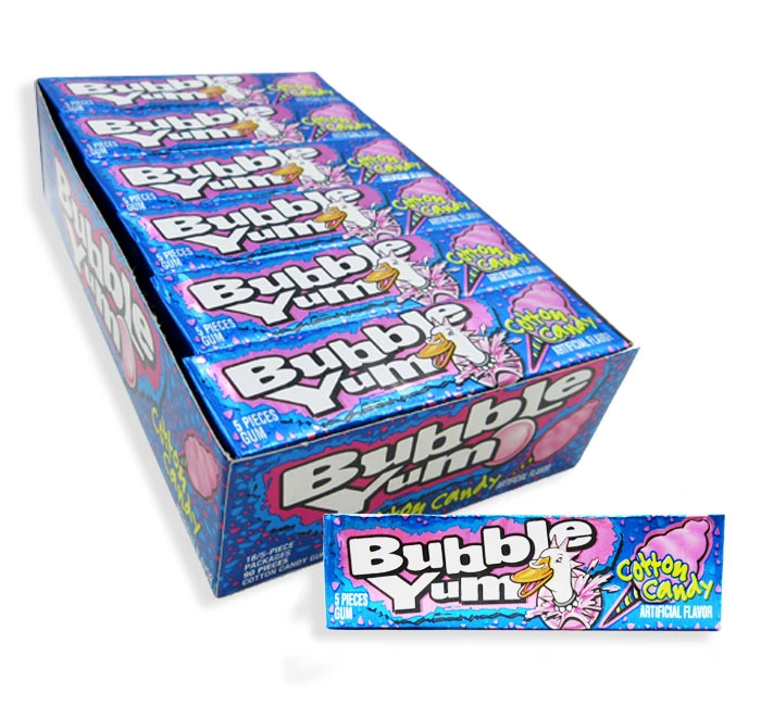 Cotton Candy Gum 5 Pieces - Sweet Treat For All Ages