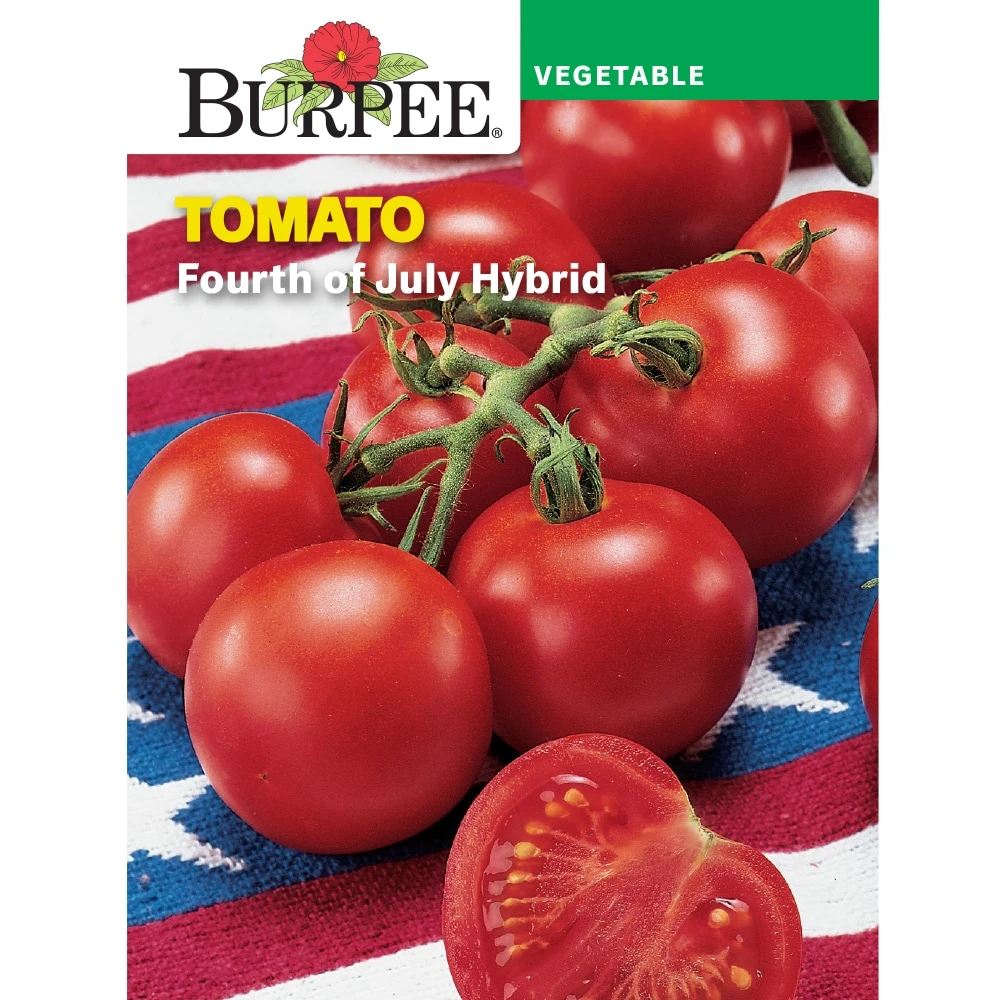 Fourth Of July Hybrid Tomato Seeds - High Yielding Red Variety
