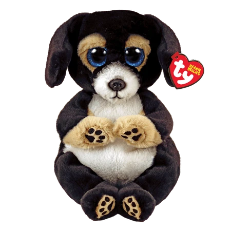 Beanie Baby Ranger The Black Dog 6 Inch Stuffed Animal Plush Toy