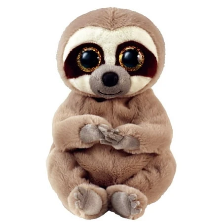 Beanie Baby Silas The Sloth 6 Inch Plush Toy - Beanie Bellies Collection