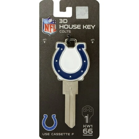 Colts 3d Key Blank #66, Kw1 - Unique Design For Fans